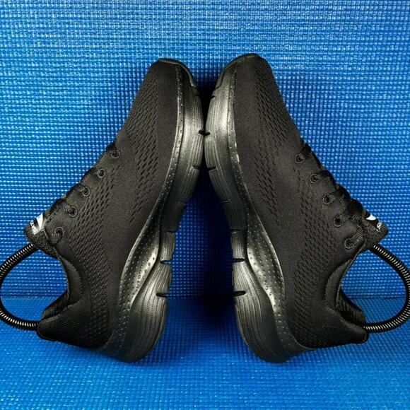 🔴 SKECHERS ARCH FIT ARCADE BIG APPEAL Women`s Size 7 Black Shoes 149057 - Picture 5 of 8